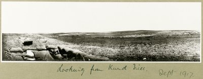 Mirando desde Kurd Hill, septiembre de 1917 de Capt. Arthur Rhodes