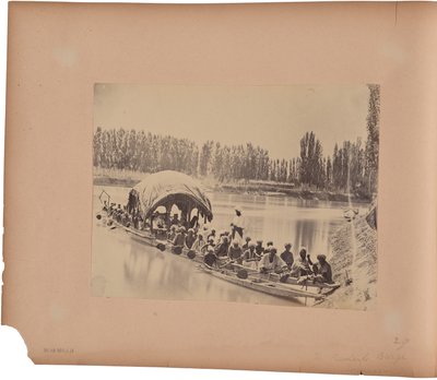 La barcaza del residente - Srinugur de Capt. Melville Clarke