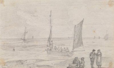 Una fiesta cerca de Brighton Beach, 18 de septiembre de 1815 de Capt. Thomas Hastings