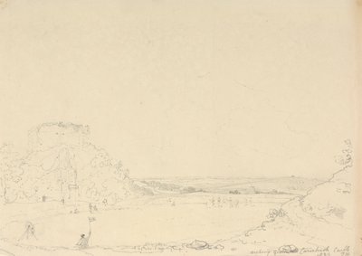 Campo de tiro con arco, Carisbrooke, Isla de Wight de Capt. Thomas Hastings
