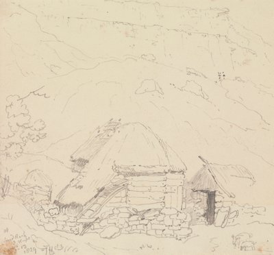 En Sandrock, Isla de Wight, 13 de agosto de 1829 de Capt. Thomas Hastings