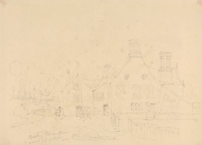 Barton Farm House, East Cowes, Isla de Wight, mayo de 1833 de Capt. Thomas Hastings