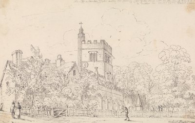 Iglesia de Cheshunt, 23 de mayo de 1814 de Capt. Thomas Hastings