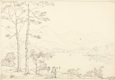 Derwent Water, 20 de junio de 1835 de Capt. Thomas Hastings