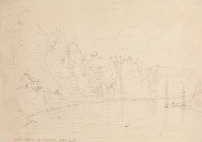 Entrada de Chepstow, septiembre de 1845 de Capt. Thomas Hastings