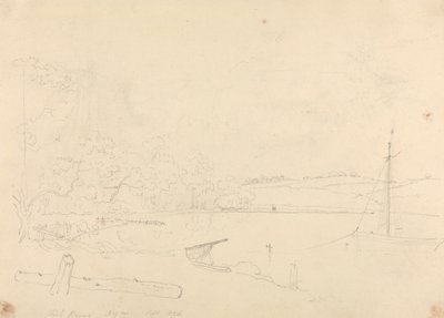 Fish House, Isla de Wight, septiembre de 1826 de Capt. Thomas Hastings