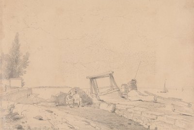 Desde el muelle de Lord Henry Seymour, Isla de Wight de Capt. Thomas Hastings