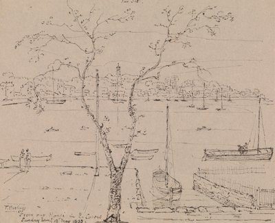 Desde nuestra casa en East Cowes, domingo por la tarde, 12 de mayo de 1833 de Capt. Thomas Hastings