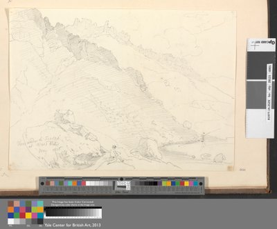 De debajo de las rejillas de Wast Water, mayo de 1836 de Capt. Thomas Hastings