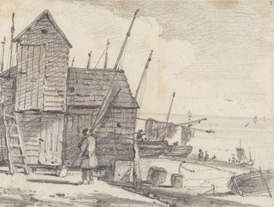 Playa de Hastings, 7 de octubre de 1820 de Capt. Thomas Hastings