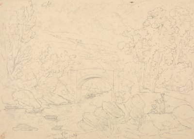 Holne Bridge, 30 de mayo de 1833 de Capt. Thomas Hastings