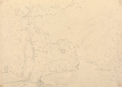 Holne Chase en el Dart, 30 de mayo de 1833 de Capt. Thomas Hastings