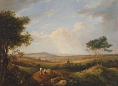 Paisaje con figuras de Capt. Thomas Hastings