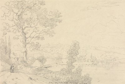 Vista del puente de Wootton, Isla de Wight, agosto de 1828 de Capt. Thomas Hastings