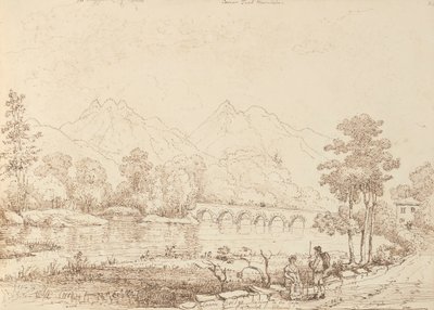 Puente Lown que conduce a la brecha de Dunloh de Capt. Thomas Hastings