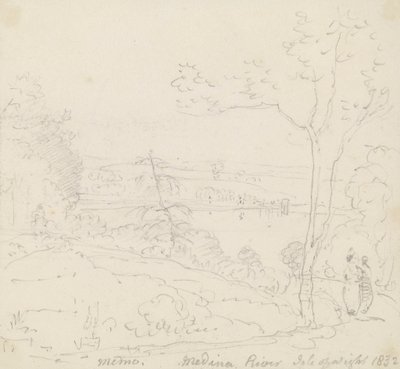 Memo del río Medina, Isla de Wight de Capt. Thomas Hastings