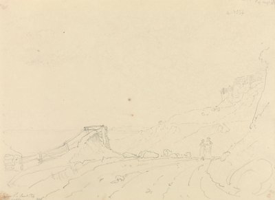 Cerca de Blackgang Chine, 19 de agosto de 1826 de Capt. Thomas Hastings