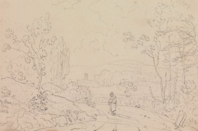 Cerca de Newport, Isla de Wight, febrero de 1826 de Capt. Thomas Hastings
