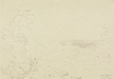 Cerca de Swainstone, Isla de Wight, agosto de 1829 de Capt. Thomas Hastings