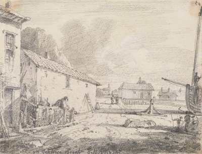 En la playa de Hastings, 12 de octubre de 1820 de Capt. Thomas Hastings