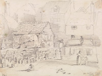En la playa de Hastings, 3 de octubre de 1820 de Capt. Thomas Hastings