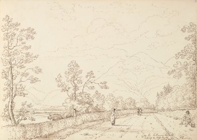En la carretera de Killarney que lleva al castillo de Ross, 4 de septiembre de 1841 de Capt. Thomas Hastings