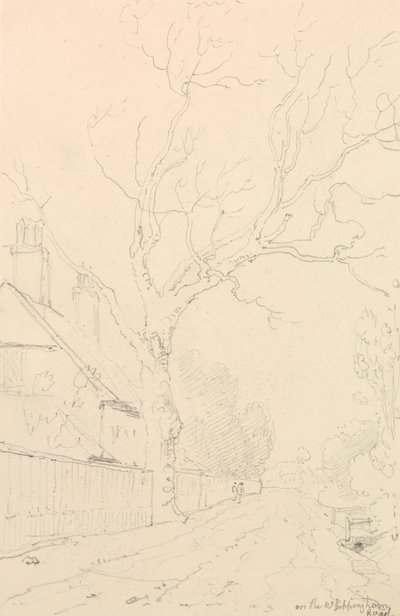 En la carretera de Whippingham, Isla de Wight de Capt. Thomas Hastings