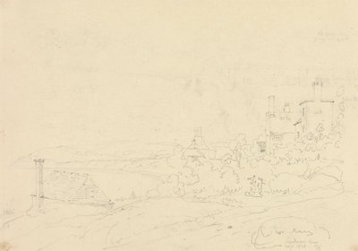 Bahía de Sandown, Isla de Wight, agosto de 1828 de Capt. Thomas Hastings