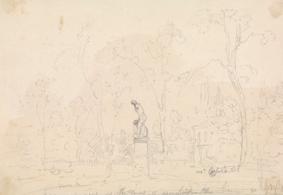 Estatua de Caín y Abel en el bosque cerca de Leytonstone de Capt. Thomas Hastings