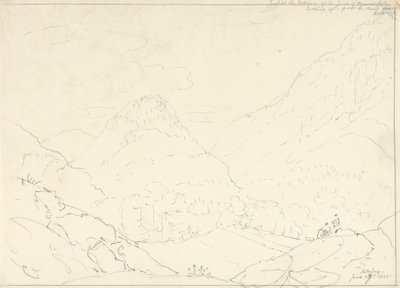 Las Fauces de Borrowdale, sábado 27 de junio de 1835 de Capt. Thomas Hastings