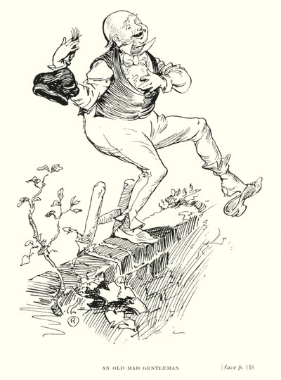 Personaje de Dickens: Un viejo caballero loco de Captain Edward Henry Handley Read