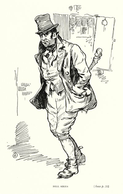 Personaje de Dickens: Bill Sikes de Captain Edward Henry Handley Read