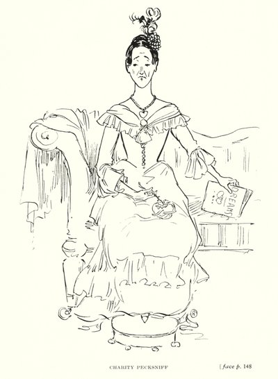 Personaje de Dickens: Charity Pecksniff de Captain Edward Henry Handley Read