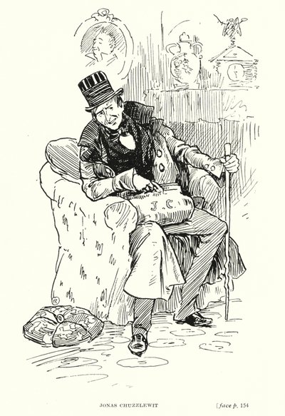 Personaje de Dickens: Jonas Chuzzlewit de Captain Edward Henry Handley Read