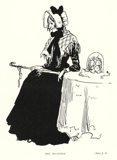 Personaje de Dickens: Sra. Micawber de Captain Edward Henry Handley Read