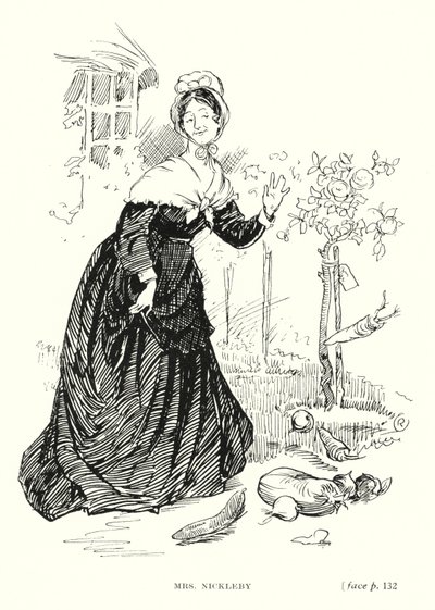Personaje de Dickens: Sra. Nickleby de Captain Edward Henry Handley Read