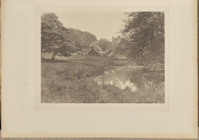 Haddon Hall y Homestead, desde el río de Captain George Bankart