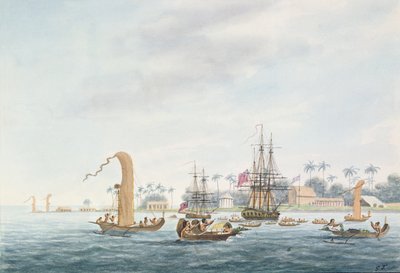 Punto Venus, Isla de Otahytey, 1792 de Captain George Tobin