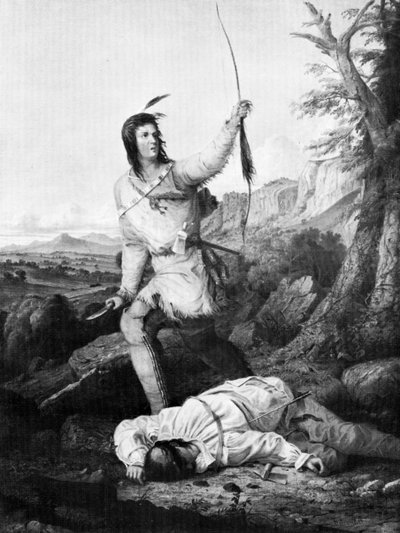 Grito de muerte, 1868 de Captain Seth Eastman