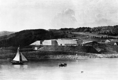 Fuerte Knox, Maine, 1870-1875 de Captain Seth Eastman