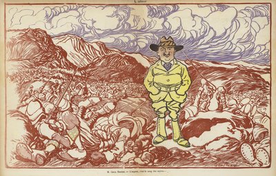 Cecil Rhodes, Ilustración para Le Rire de Caran d Ache