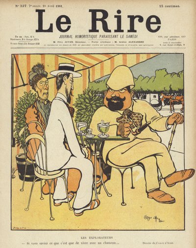 Ilustración para Le Rire de Caran d Ache