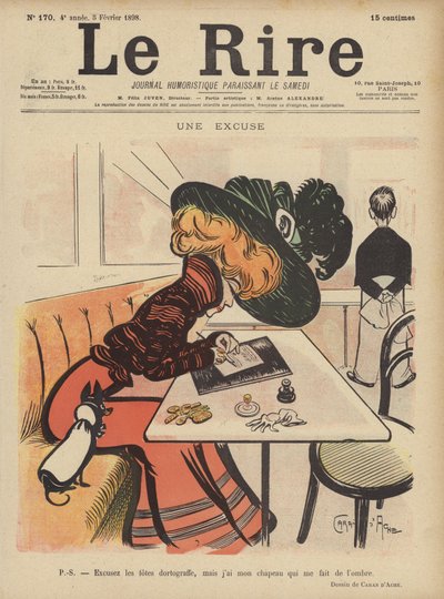 Ilustración para Le Rire de Caran d Ache