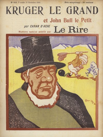 Paul Kruger, Ilustración para Le Rire de Caran d Ache