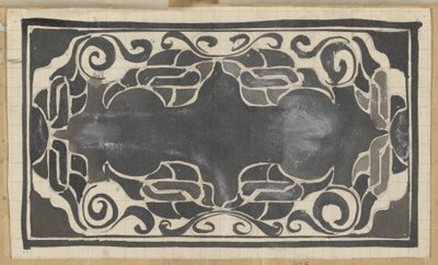 Diseño decorativo de Carel Adolph Lion Cachet