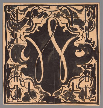 Diseño de la portada de Wendingen de Carel Adolph Lion Cachet
