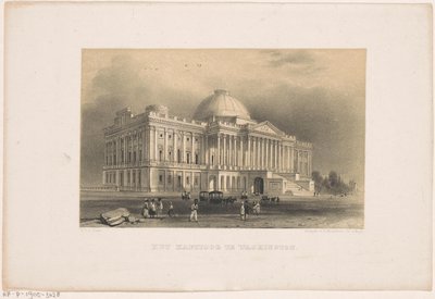 Capitool en Washington
Het Kapitool te Washington (título en el objeto) de Carel Christiaan Antony Last