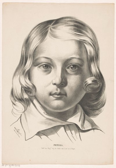 cabeza de un niño Pictura (título de la serie sobre el objeto) de Carel Christiaan Antony Last