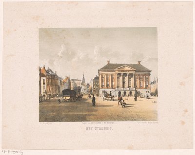 Ayuntamiento de Groninga El ayuntamiento (título sobre objeto) de Carel Christiaan Antony Last