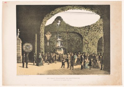 Hall en Frascati en Amsterdam 1855 La sala Frascati en Ámsterdam durante la feria de 1855 (título sobre objeto) de Carel Christiaan Antony Last